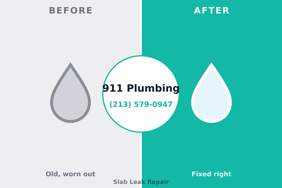 Before and after: plumbing company Millville, DE